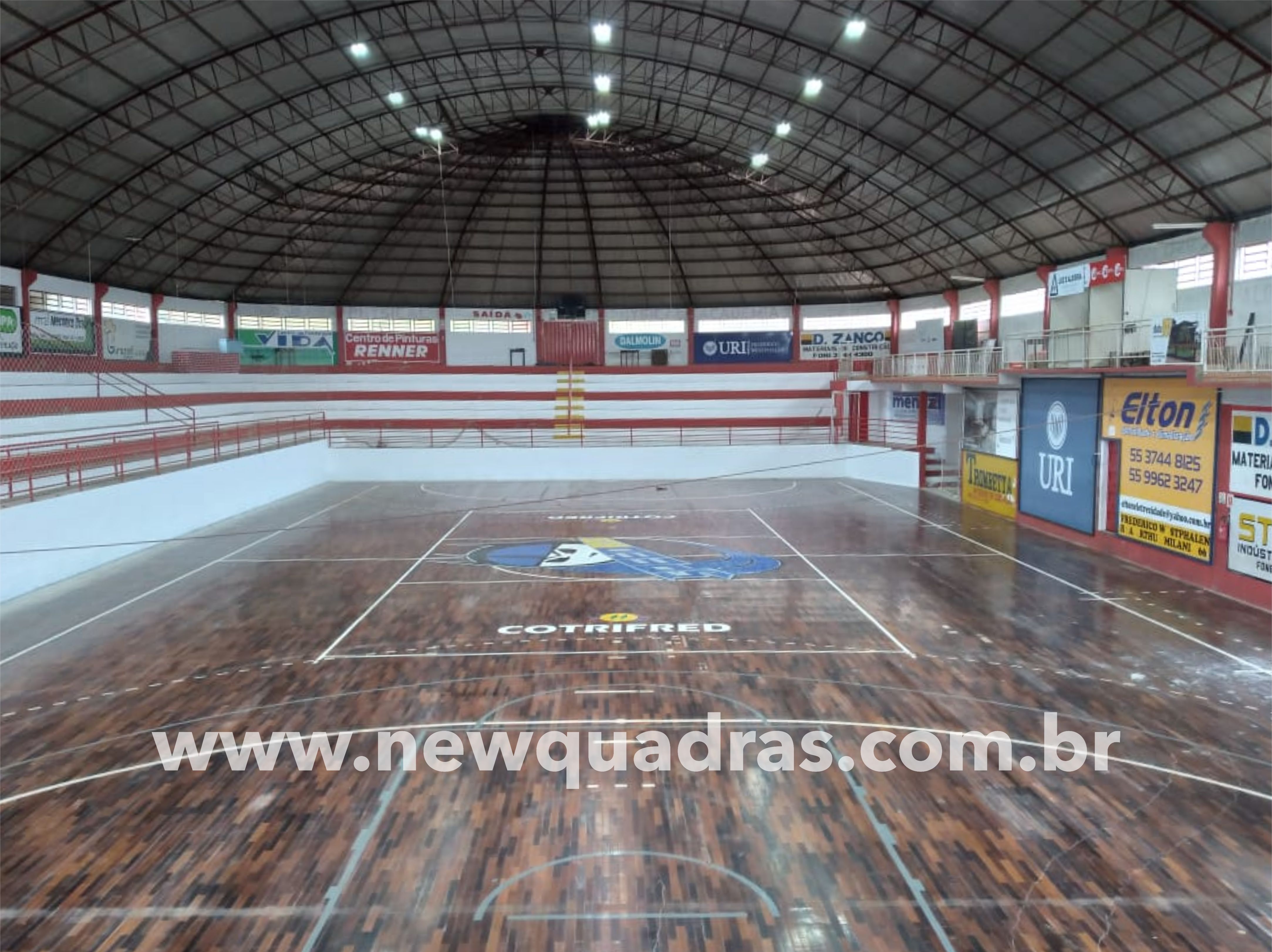 Quadra do Esporte Clube Guarani - Antes